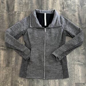 Lululemon Athletica Black and Gray Sweatshirt - 8